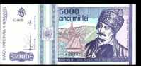 Romania Billete De 5 000 LEI Issue 1992  Martie  VG! - Rumänien