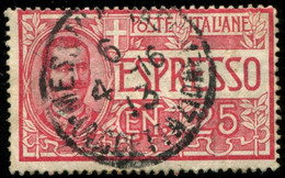 Pays : 247,02 (Italie : Victor-Emmanuel III)  Yvert Et Tellier N°: Ex   1 (o) - Posta Espresso