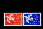 C2264 - Grece 1961 - Yv.no.753/4 Neufs** - Unused Stamps