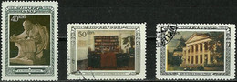 RUSSIA..1950..Michel # 1442-1444..used. - Used Stamps