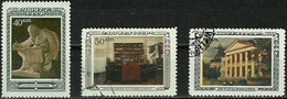 RUSSIA..1950..Michel # 1442-1444..used. - Gebraucht