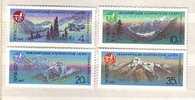 USSR 1987  CLIMBING  4 V.- MNH - Bergsteigen