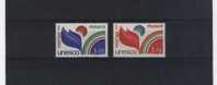 TIMBRES De SERVICE  -  1978 - U.N.E.S.C.O N°56-57  Neuf Sans Charniére Cote 1.65 Euros - Mint/Hinged