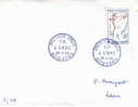 TIR A L'ARC FDC FRANCE 1958 SOISSONS TIR A L'ARC - Tiro Con L'Arco