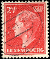 Pays : 286,04 (Luxembourg)  Yvert Et Tellier N° :   421 A (o) - 1948-58 Charlotte Di Profilo Sinistro