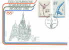 GYMNASTIQUE FDC 1980 JEUX OLYMPIQUES DE MOSCOU - Ginnastica