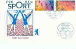 GYMNASTIQUE FDC 1981  ALLEMAGNE POUR LE SPORT - Gymnastics