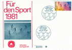 GYMNASTIQUE FDC 1981  ALLEMAGNE POUR LE SPORT - Gymnastique