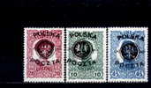 M1820 - Pologne Yv.no.108/10 Neufs* - 25,50 - Ungebraucht