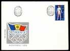 Romania 1976 FDC With Nadia Comanec,Olympic Games Montreal. - Ete 1976: Montréal