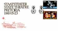Afrique Du Sud 1981 Fdc State Theatre Pretoria Staatsteater  - Theatre