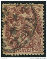 Pays : 189,03 (France : 3e République)  Yvert Et Tellier N° :  108 D (o) - 1900-29 Blanc