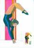 GYMNASTIQUE   CARTE MAXIMUM USA 1984 JEUX OLYMPIQUES DE LOS ANGELES - Gymnastik