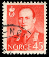 Pays : 352,03 (Norvège : Olav V)  Yvert Et Tellier N°:   383 (o) - Used Stamps