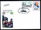POST CARD With Scout  Globalis Westernohe Germany 2001. - Other & Unclassified