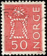 Pays : 352,03 (Norvège : Olav V)  Yvert Et Tellier N°:   443 (o) - Used Stamps