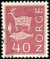 Pays : 352,03 (Norvège : Olav V)  Yvert Et Tellier N°:   442 A (o) - Used Stamps