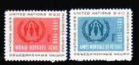 United Nations,Annee Mondiale Du Refugie,mint Stamps,1960. - Autres & Non Classés