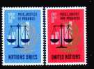 United Nations,Peace,Justice And Progress,mint Stamps. - Autres & Non Classés