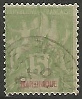 MARTINIQUE N° 44 OBLITERE - Used Stamps