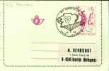 AP - Entier Postal - Carte-lettre N° 49 - Journée Du Timbre Et Lancement De L'exposition Belgica 1982 - 10,00 Fr Rouge - - Cartas-Letras