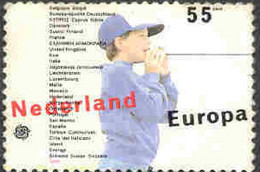 Pays : 384,03 (Pays-Bas : Beatrix)  Yvert Et Tellier N° : 1334 (*)  [EUROPA] - Used Stamps