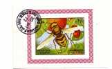 AIR MAIL INSECTES THEME DE LA NATURE SUPERBE  GUEPE OU ABEILLE EN  BLOC   LOT 1 DE 1972 SHARJAH - Abeilles