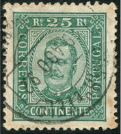 Pays : 394,02 (Portugal : Charles Ier)  Yvert Et Tellier N° :   70 (A) (o) - Used Stamps