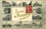 80 - ROSIERES -SOUVENIR 12 Mini-vues De ROSIERESen 1907 - Rosieres En Santerre