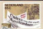 PAYS BAS CARTE MAXIMUM NUM.YVERT 1171  UNIVERSITE AMSTERDAM - Maximumkarten (MC)