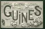 Souvenir De Guines Multivues Lib. Melle Delhaye - Guines