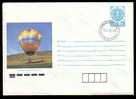 BULGARIA / BULGARIE  - 1990 - The First Bulgarian Balloon - P.St. Data Cachet - Montgolfières