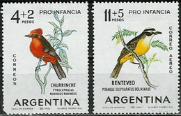 ARGENTINA..1963..Michel # 830-831...MLH...MiCV - 3.50 Euro. - Nuevos