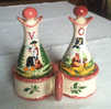 Desvres GF - Set Huile & Vinaigre - Olie & Azijn Set - Cruet Set - DI 807 - Desvres (FRA)