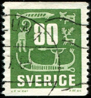 Pays : 452,04 (Suède : Gustave VI Adolphe)  Yvert Et Tellier N° :  426 (o) - Used Stamps