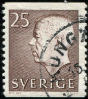 Pays : 452,04 (Suède : Gustave VI Adolphe)  Yvert Et Tellier N° :  463 (o) - Oblitérés