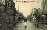 4. - Inondations 1910. Décrue De La Seine - Ivry - Rue Nationale - Überschwemmungen