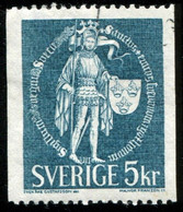 Pays : 452,04 (Suède : Gustave VI Adolphe)  Yvert Et Tellier N° :  654 A (o) - Used Stamps