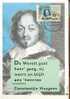 PAYS BAS CARTE MAXIMUM NUM.YVERT 1284 LITTERATURE HUYGENS - Maximum Cards