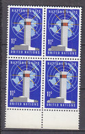 H0095 - ONU UNO NEW YORK N°159 ** BLOC PHARE - Ungebraucht