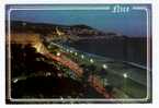 Nice: La Promenade Des Anglais La Nuit (05-3933) - Nice Bij Nacht