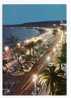 Nice: La Promenade Des Anglais La Nuit (05-3973) - Niza La Noche