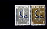 C5183 - Luxembourg 1966 - Yv.no.684/5 Neufs** - Nuovi