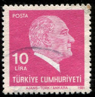 Pays : 489,1 (Turquie : République)  Yvert Et Tellier N° :  2310 (o) - Used Stamps