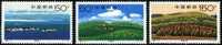 1998 CHINA 1998-16 GRASSLAND IN INNER MONGOLIA 3v + MS - Ungebraucht