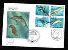 Protect Whales, Whaling FDC Of RUSSIA 1990. - Baleines