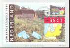 PAYS BAS CARTE MAXIMUM NUM.YVERT 1374 FERME NEERLANDAISE - Cartoline Maximum