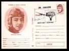 Postal Stationery 55/1989 With Parachutting Very Rare Postmark . - Parachutespringen