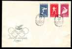 Romania FDC 1960 Olympic Games,rare. - Sommer 1960: Rom