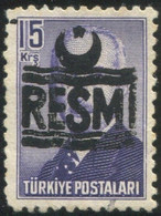 Pays : 489,1 (Turquie : République)  Yvert Et Tellier N° : S   32 (o) - Timbres De Service